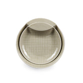 Colour Cream Flat Bowl